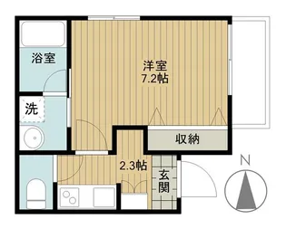 グランプレイス(4303750)【1階】の間取り