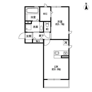 セジュール垂水East【1階】の間取り