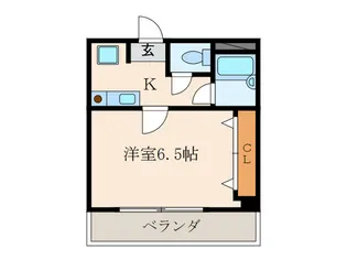 サウザンド塚口【6階】の間取り