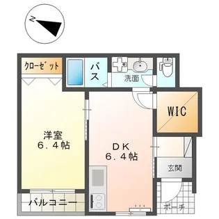 M’s Comforto(エムズコンフォルト)【1階】の間取り