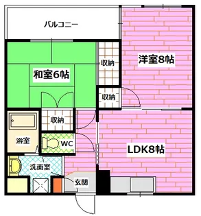さくら【2階】の間取り