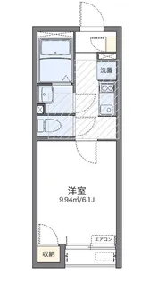 ルート1楓II【2階】の間取り
