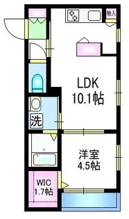 Belle Bonheur【2階】の間取り