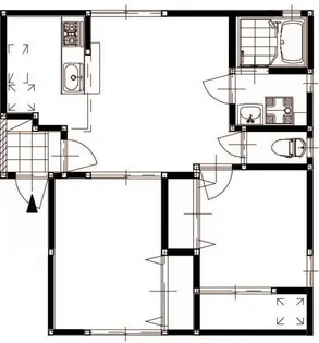 コモレビアン【1階】の間取り