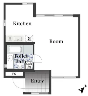 Maison du dix-huit【1階】の間取り