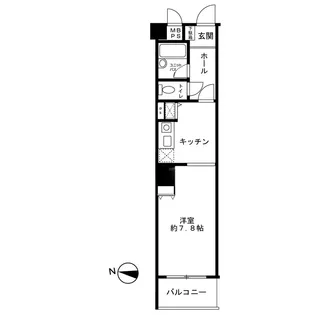 セラピー踊場【2階】の間取り
