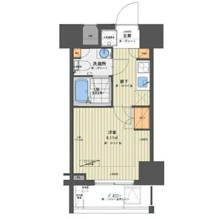 MーGATE【5階】の間取り