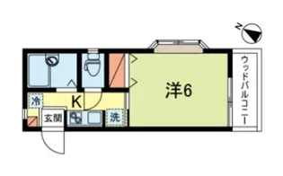 シティパオ荻窪【2階】の間取り