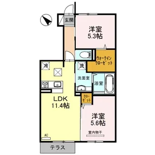 コト丸【1階】の間取り