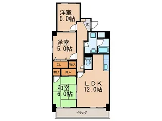 ヴィラカスヤ【1階】の間取り