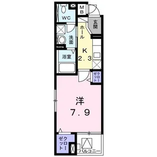 NEST【2階】の間取り