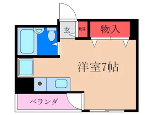 ラポールヤマミツ【2階】の間取り