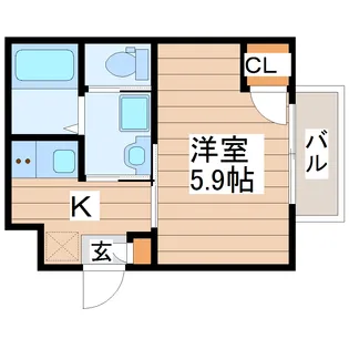 SENTOGRACE I【1階】の間取り