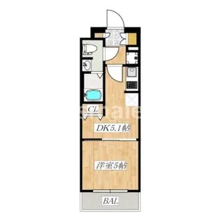 Mind Higashijujo【1階】の間取り