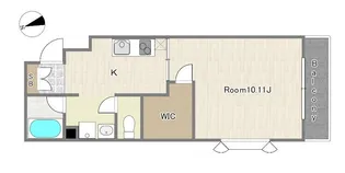 エルマーノ砧【1階】の間取り