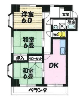 メゾン吉崎【3階】の間取り