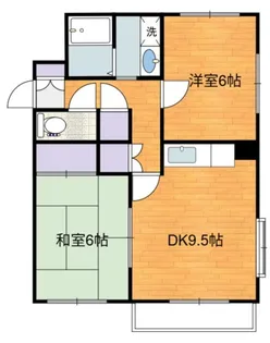 フレアつつじケ丘【3階】の間取り