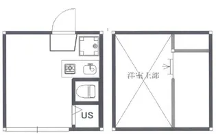 レジデンス本町【2階】の間取り