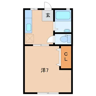 ハイツシオン【2階】の間取り