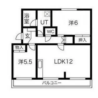 ジョイナス瀬名【1階】の間取り