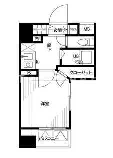 プレール文京WEST【2階】の間取り