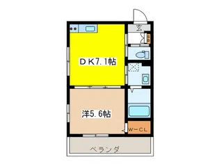 グランドソレイユVI【2階】の間取り