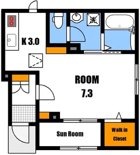 フェア レジデンス【1階】の間取り