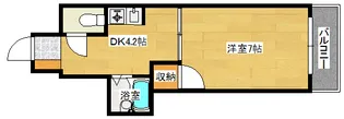 エオス舟入【6階】の間取り