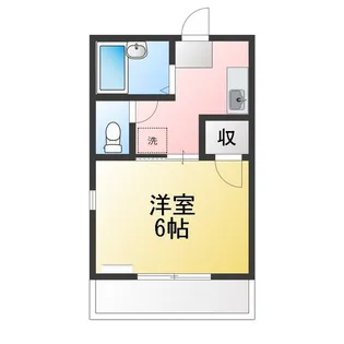 コーポひとみ2【2階】の間取り