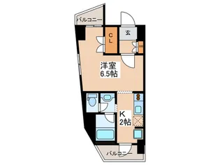 ロ-レル荻窪【7階】の間取り