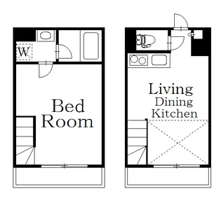 VERT COURT MITAKA EASTの間取り