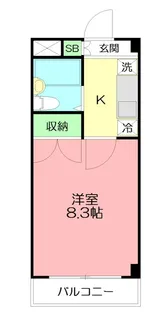 リエス厚木グレイス【3階】の間取り