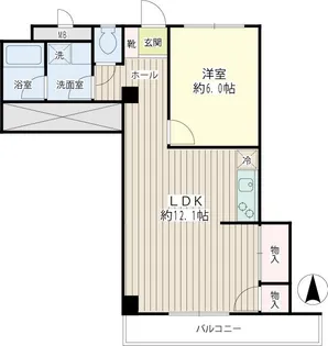 明星ハイム【2階】の間取り