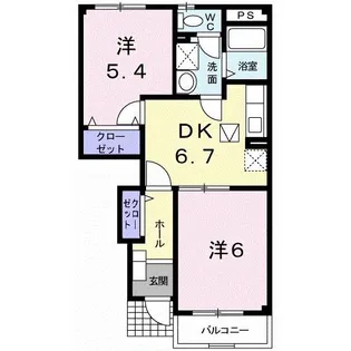 ファーストヒストリーA・Bの間取り