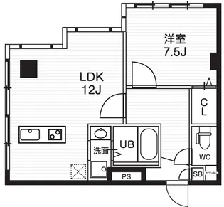 ティーズガーデン都筑ふれあいの丘2【1階】の間取り