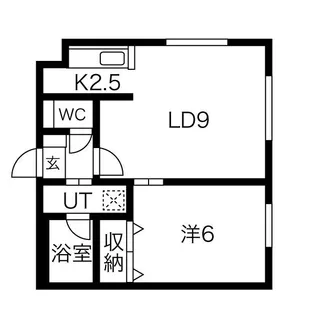 グラシアスII【1階】の間取り