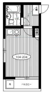 ライフピアローゼス【2階】の間取り