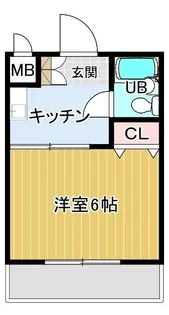 サンハイム高島平【1階】の間取り