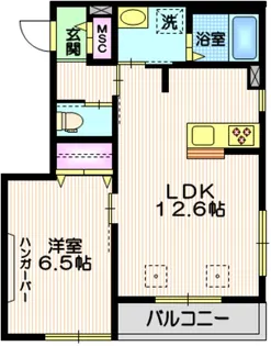 ヒルズ等々力II【2階】の間取り