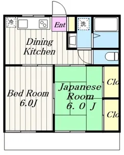 ヴァンヴェール藤江II【1階】の間取り