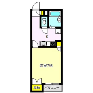 KANA・A【1階】の間取り