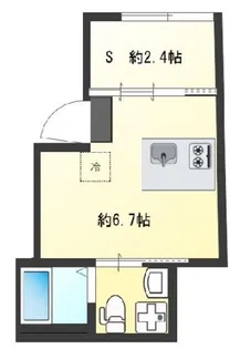 アピチェ目黒【4階】の間取り