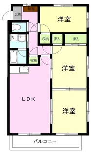 パピーズ光の森【4階】の間取り