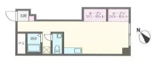 戸田家駒込マンション【2階】の間取り
