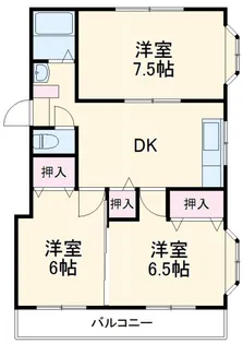 第2平田マンション【2階】の間取り