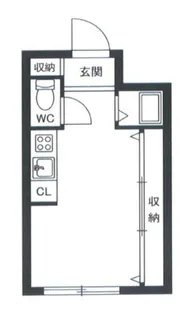 共学国際交流会館 長崎寮【2階】の間取り