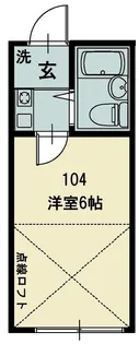 ピレーネ(志幸9)【1階】の間取り