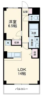 ベルグレイス【1階】の間取り
