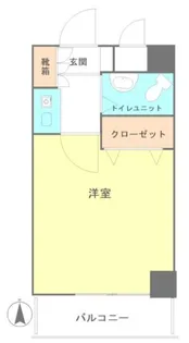 ライオンズステーションプラザ大島【4階】の間取り