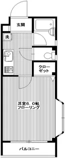 エムズ偕容【1階】の間取り